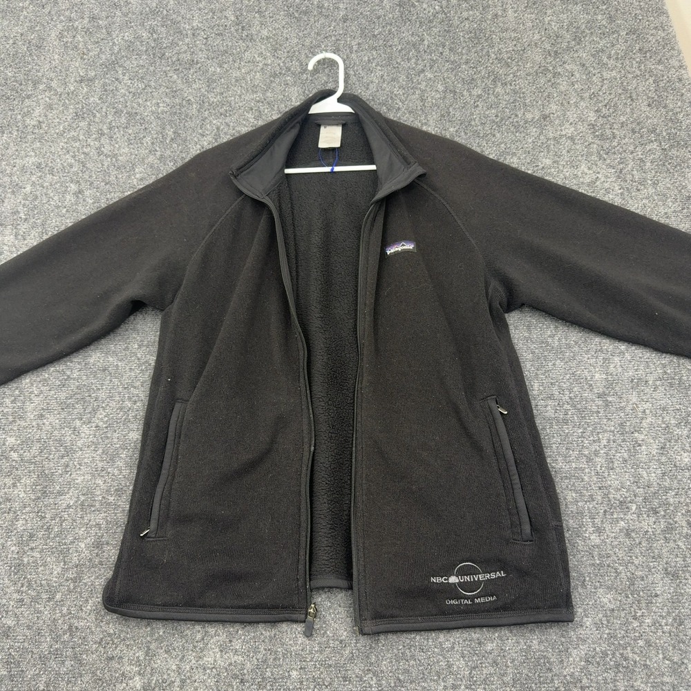 Patagonia Better Sweater Jacket Mens L Black Polyester Full Zip NBC Gorpcore